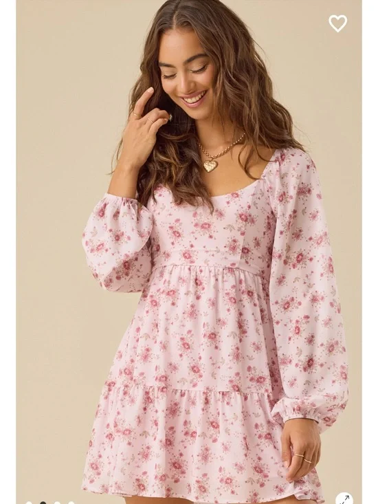 NWT Altar’d State Tillie Floral Mini Dress - Picture 2 of 4